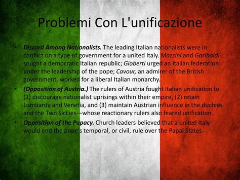 PPT - Unification In Italy 