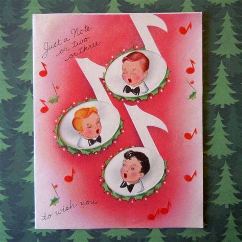Carolers Christmas Card Vintage Greeting Cards Cards Christmas Cards