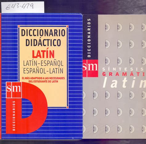 Diccionario Didactico Latin EspaÑol EspaÑol Latin Con