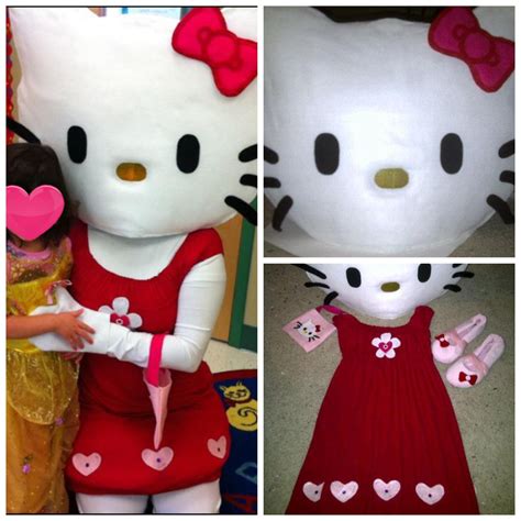 My Hello Kitty Head And Costume I Made Hello Kitty Kitty Character