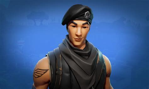 Special Forces Fortnite Skin Black Military Costume