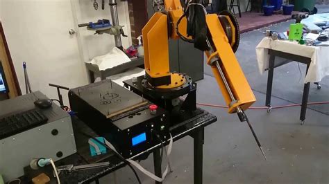 Homemade Industrial Robot First Accuracy And Repeatability Tests