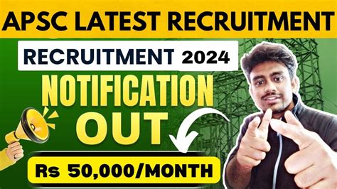 Apsc Latest Recruitment For Engineers Rs Month Apply
