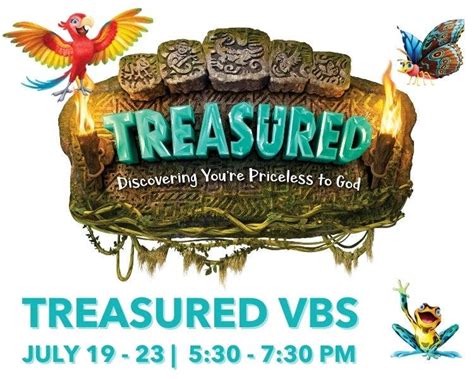 Jul 19 Vacation Bible School Treasured Ashburn Va Patch