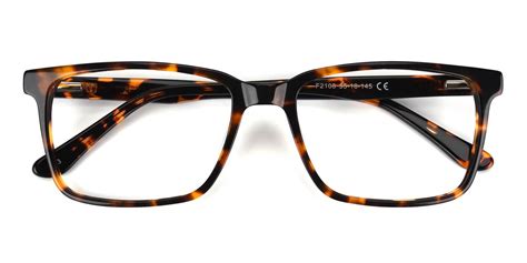 Sakou Rectangle Eyeglasses In Tortoise Sllac
