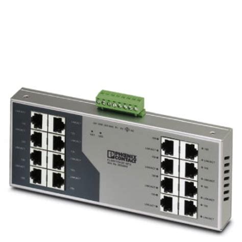 Phoenix Contact Fl Switch Sf 16tx Industrial Ethernet Switch 10 100