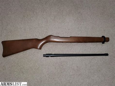 Armslist For Sale Ruger 1022 Beech Stock And Factory Barrel