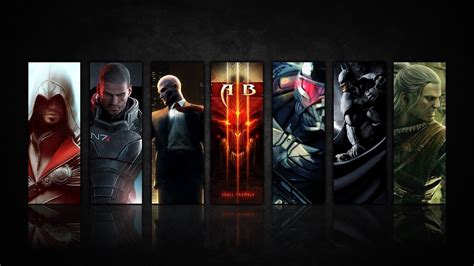 Games Collage Wallpapers Wallpaper Cave