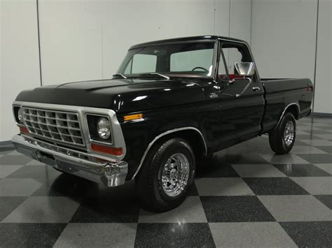 Mean Vintage Black A 1978 Ford F 100 Ford