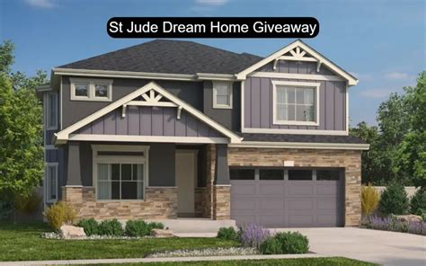 St Jude Dream Home Giveaway Win A Dream Home Worth Up To 1 Million