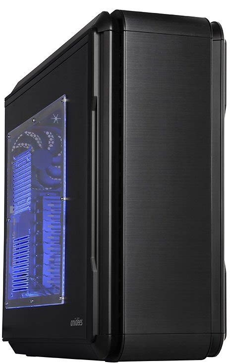 Anidees computer case with 10 white led fans. anidées AI-6B mid-tower cases debut - DVHARDWARE