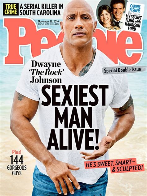 Dwayne Johnson From People S Sexiest Man Alive Through The Years