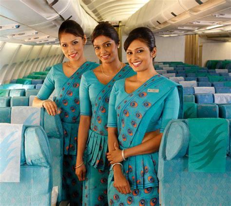 Sri Lanka Airlines Uniform Hotesse De Lair Photos Estivales Estival