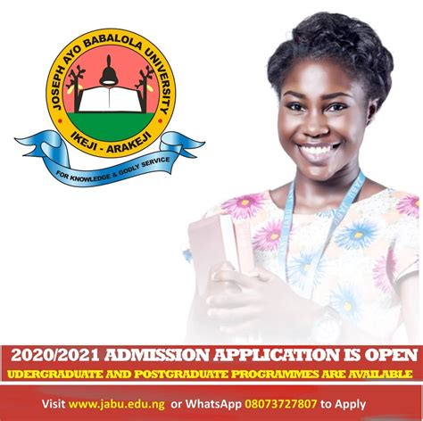 Joseph Ayo Babalola University Jabu 2020 Postumede Form Is Out