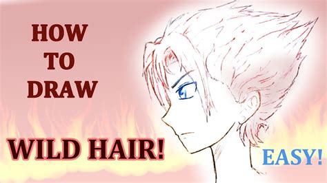 How To Draw Manga Easy Boys Face Side View Anime Hair