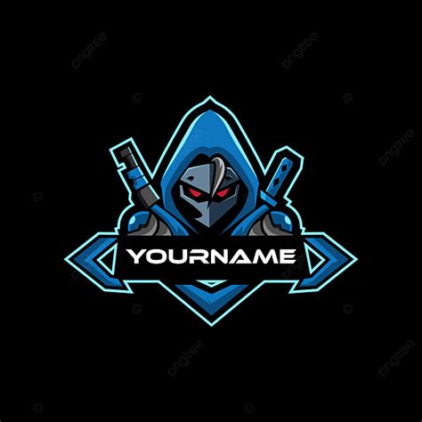 Blue Samurai Esports Logo For Mascot Gaming Template For Free Download On Pngtree