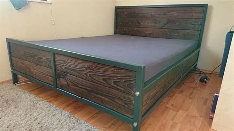 Eigenbau bett 2 x 2 m #bett. Bett Eigenbau/ selfmade bed | Bett bauen, Eigenbau, Bett