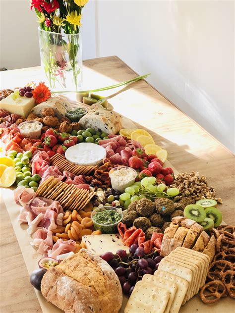 Traditional Graze Party Food Platters Summer Wedding Food Buffet