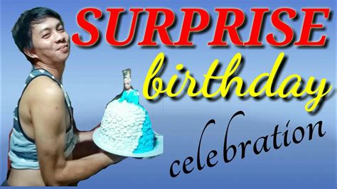 Surprise Birthday Celebration Pongz Youtube