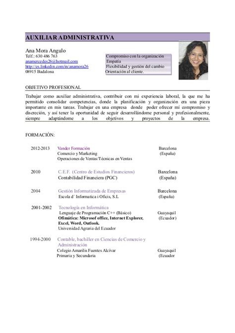 Depois de preenchido o seu perfil europass. Ejemplos de curriculum vitae con objetivo personal ...