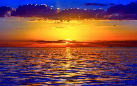 Sunset Over Ocean Wallpaper 2560x1600 32162