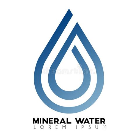 Mineral Water Logo Stock Vector Illustration Of Mineral 98883863