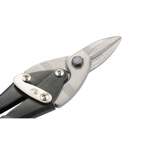 Mtx 250mm Straight Cut Tin Snip With Rubber Coated Handle Canvas