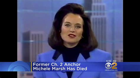 Longtime New York City News Anchor Michele Marsh Has Died
