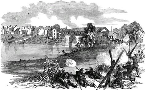 An Artists Depiction Of The Battle Of Cynthiana Kentucky Of July 18