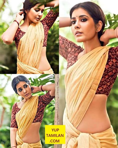 rashi khanna hot and spicy saree pictures in hd