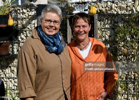 Married Lesbian Couple Claudia And Dorle Göttler In The Living Room News Photo Getty Images