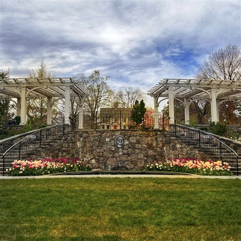 The New England Botanic Garden at Tower Hill has 18 gardens and serene
