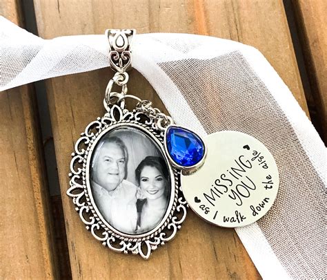 Custom Wedding Something Blue Photo Memory Charm to Attach to - Etsy