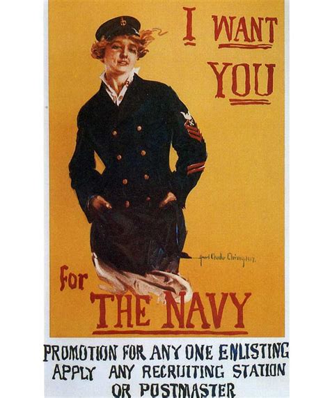 I Want You Navy Replica Wwii Propaganda Poster