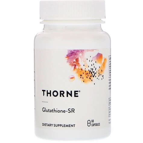 Buy Thorne Research Glutathione Sr 60 Capsules Online Megavitamins
