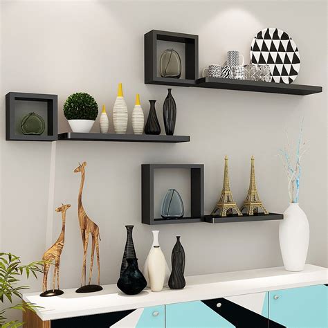 They are a great way to target has a wide range of wall shelves, floating shelves, wall shelf sets, and other shelving. Costway Set of 6 Home Display Floating Wall Mounted ...