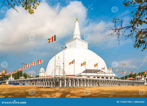 斯里兰卡阿努拉达普拉的ruwanweli Maha Seya Stupa 库存图片 图片 包括有 海岛 旅行 174037783