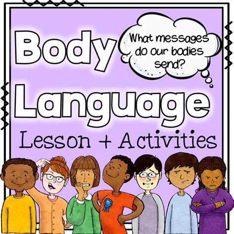 Body Language Lesson Plan Classroom Or Small Group Shop The