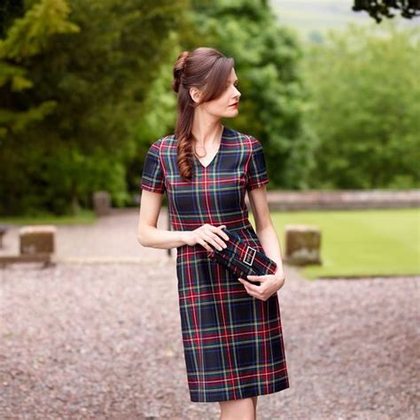 Fitted Tartan Dress Up To 500 Tartans ScotlandShop Tartan Dress