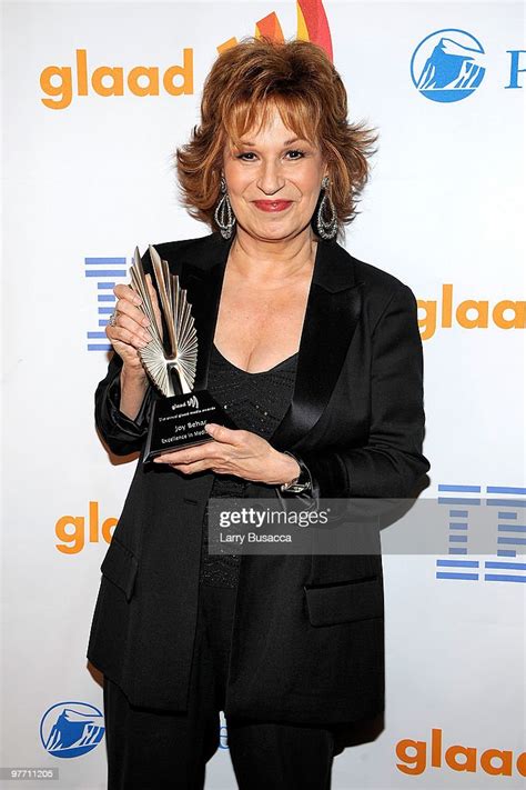 Honoree Joy Behar Attends The 21st Annual Glaad Media Awards At The News Photo Getty Images