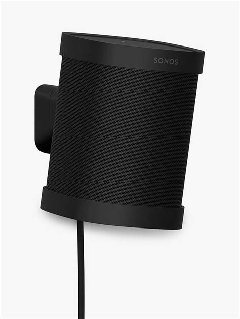 Sonos Wall Mount For Sonos One One Sl And Play1 Black