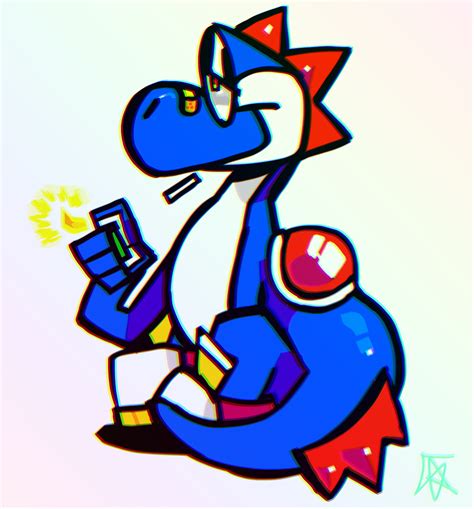 The Stoner Yosh By Hankercheif On Newgrounds