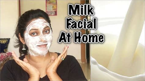 Get Bright Glowing Flawless Skin By Using Milk Milk Facial At Home In