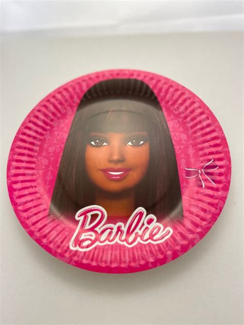 Black Barbie Party Tableware Backdrop Plates Birthday Party Etsy