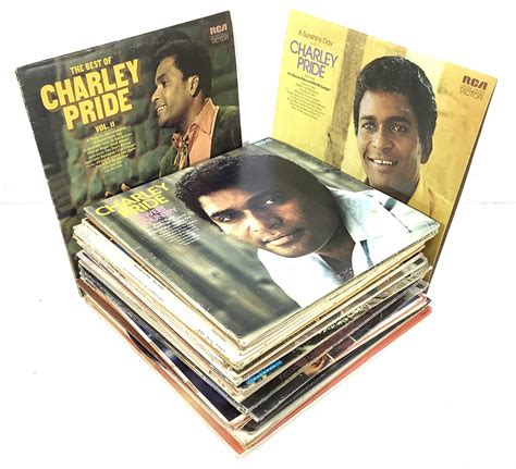 Lot 40 Record Albums Charley Pride Ebb Tide