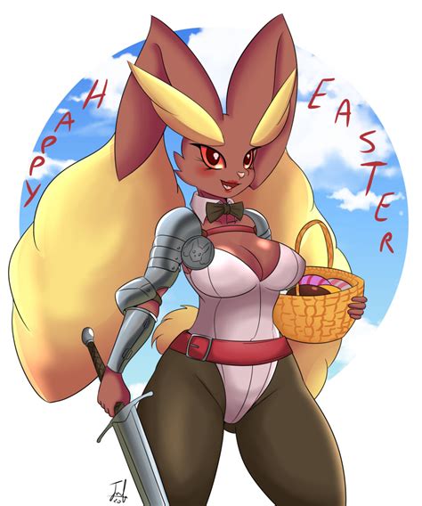 Rule 34 Anthro Anthrofied Armor Big Breasts Breasts Cleavage Clothing Easter Female Holidays