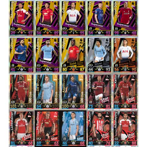 Buy 2018 19 Topps Match Attax Epl Cards Starter Pack In Wholesale