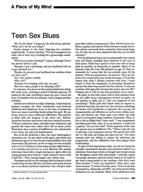 pdf teen sex blues