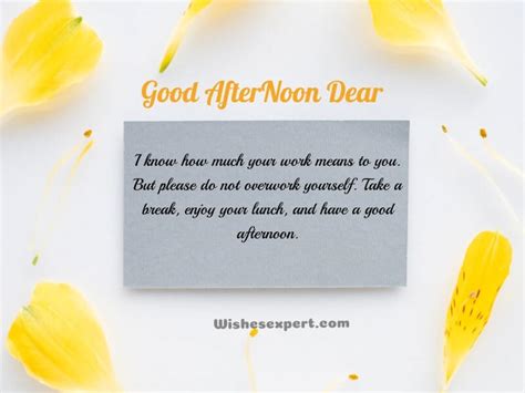 30 Good Afternoon Quotes And Messages For Him