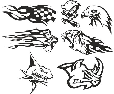 Car Decal Free Vector Download Cdr Eps Svg Dxf